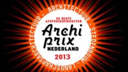 Tara Steenvoorden (links) wint Archiprix 2013. Eervolle vermelding voor Ricky Rijkenberg.