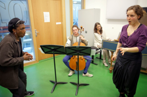 Claron en studenten2