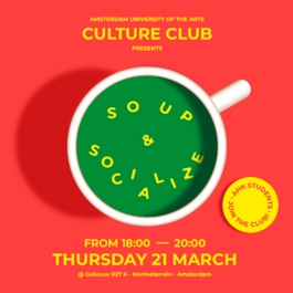 Soup & Socialize @ AHK Culture Club, event announcement 21 March