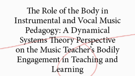 Nieuw peer-reviewed artikel: de rol van het lichaam in instrumentale en vocale muziekpedagogie