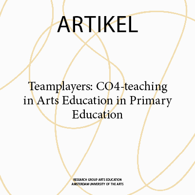 Teamplayers: CO4-teaching in Arts Education in Primary Education