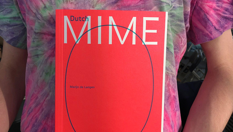 Book launch "Dutch Mime" by ATD’s postdoctoral researcher Marijn de Langen during the Dutch Theatre Festival 